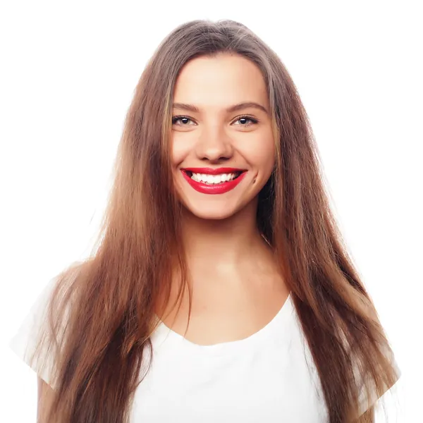 Close-up of a healthy smile