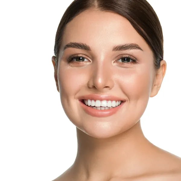 Woman with a bright, even smile